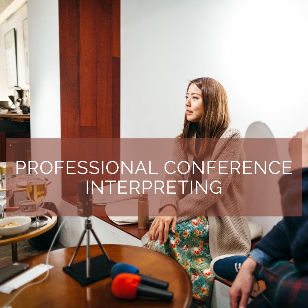 Professional Conference Interpreting