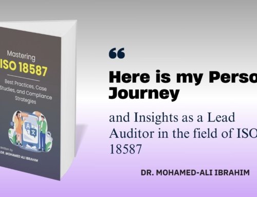 Here is my Personal Journey and Insights as a Lead Auditor in the field of ISO 18587